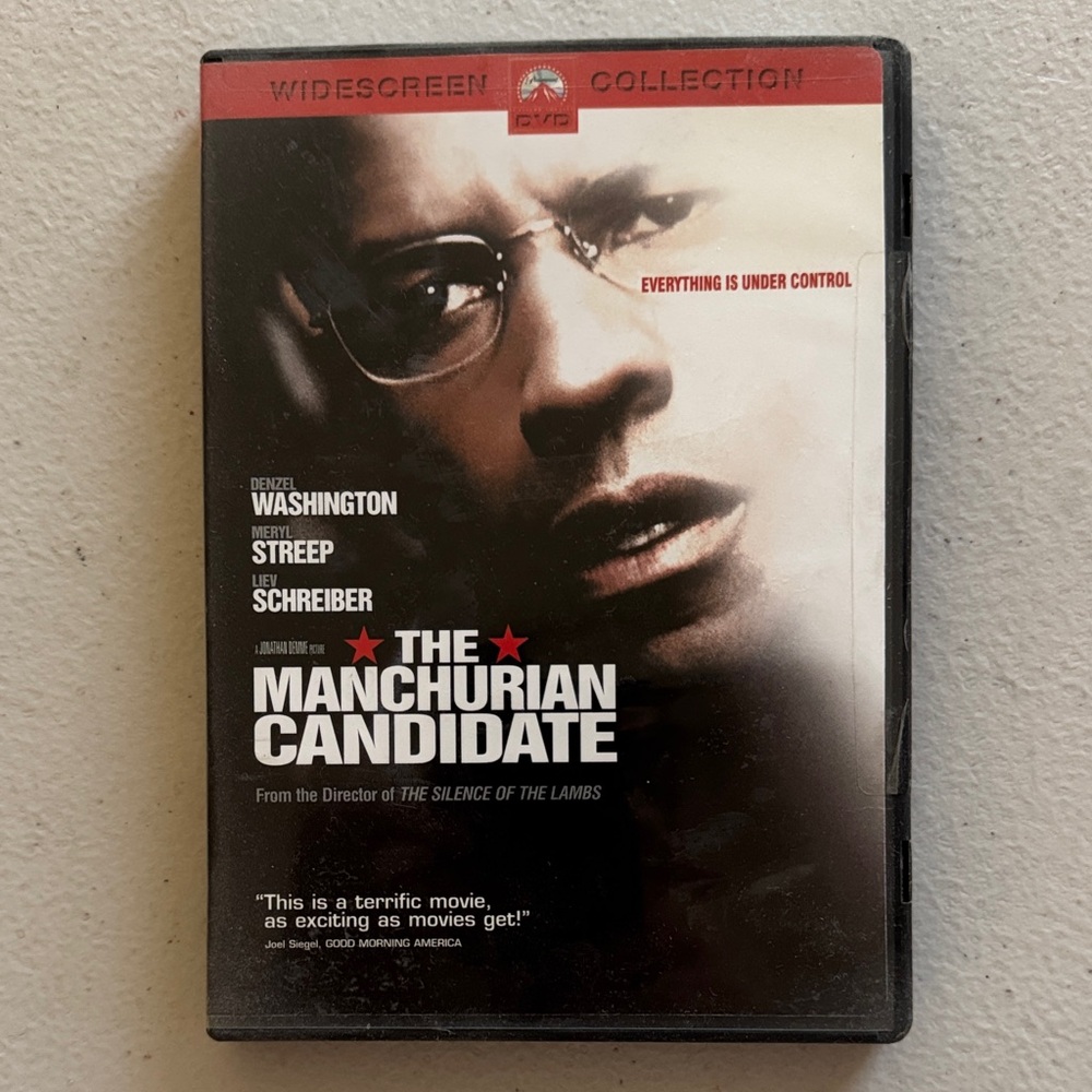 The Manchurian Candidate Widescreen Collection DVD